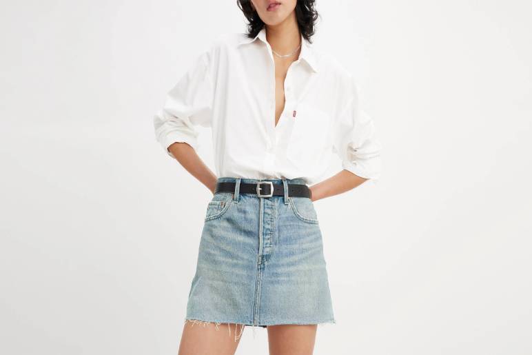 How to Style Your White Denim Skirt for Every Occasion